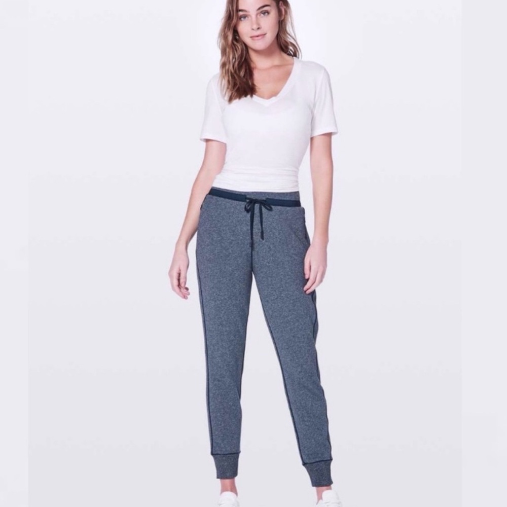 lululemon athletica Cool & Collected Heathered Speckled Blue Joggers - Picture 2 of 9